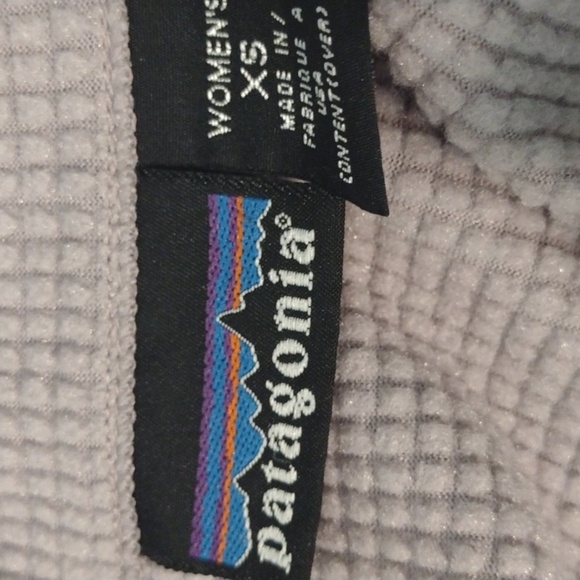 Vtg USA Made Women Patagonia Size XS R1 Flash Pullover Fleece Regulator 1/4 Zip - Picture 7 of 8
